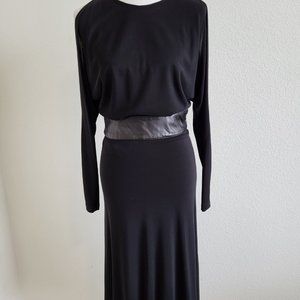 Moda International Black Maxi Dress